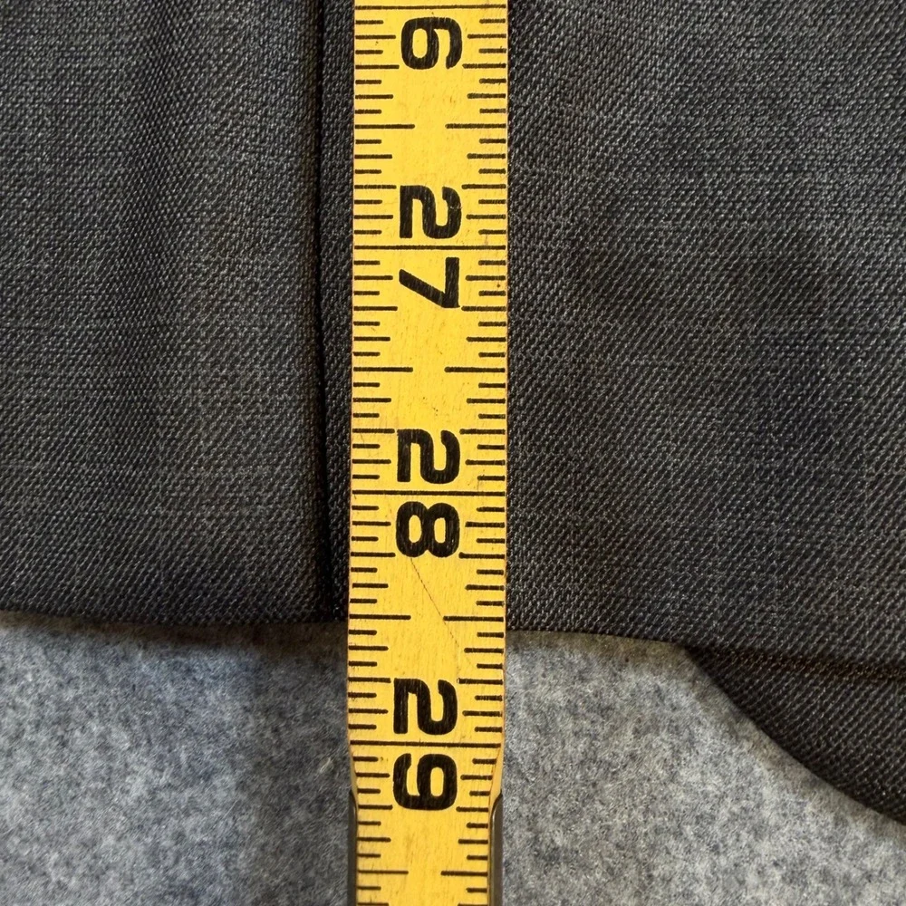 Kenneth Cole Reaction Techni-Cole Slim Fit Suit Jacket Gun Metal Grey 40R